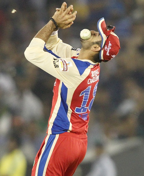 It was this dropped catch by Virat Kohli that cost Bangalore the match