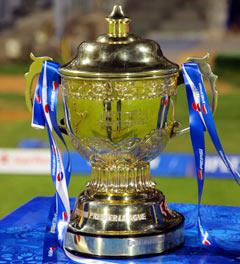 The IPL trophy