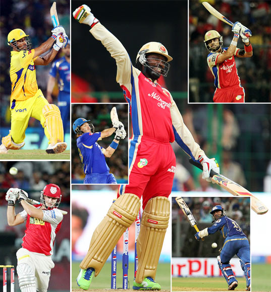 The ten best knocks of IPL 6