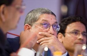 BCCI President N Srinivasan