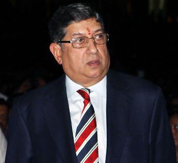 Former BCCI president N Srinivasan