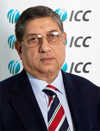 BCCI president N Srinivasan