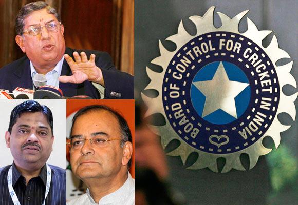 N Srinivasan and the men who matter in the BCCI