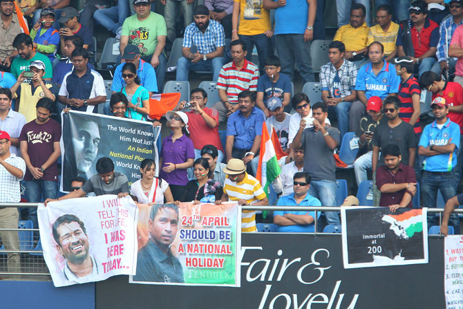 The passion of Indian fans needs to be applauded