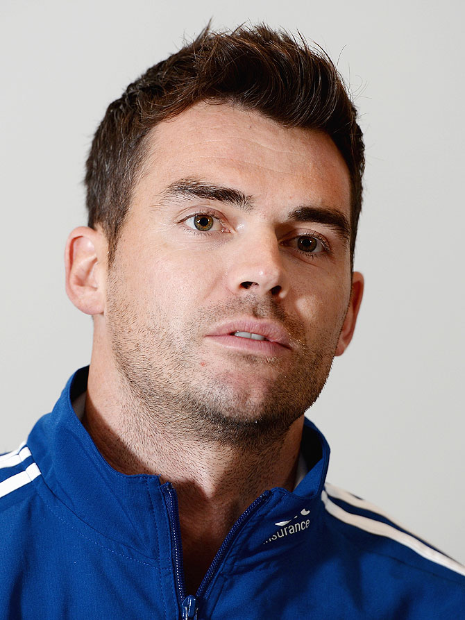 James Anderson of England 
