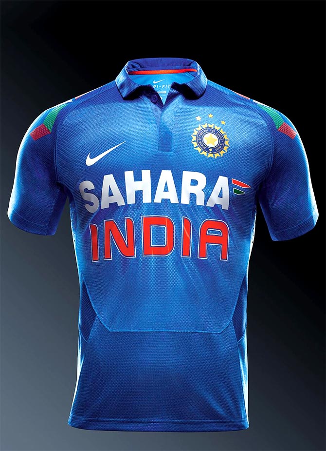 PHOTOS: Environment-friendly jerseys for Team India - Rediff Cricket
