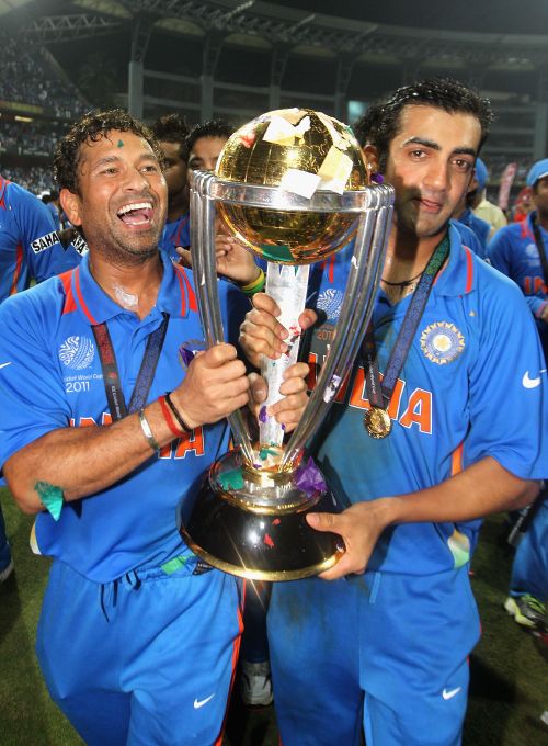 Sachin Tendulkar and Gautam Gambhir