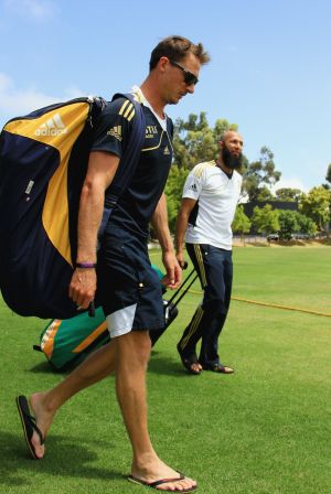 Dale Steyn and Hashim Amla