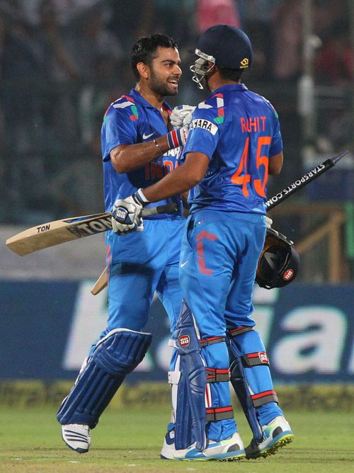 Rohit Sharma and Virat Kohli