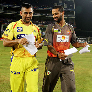 Dhoni and Dhawan