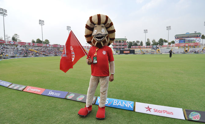 Kings XI Punjab mascot Rocky
