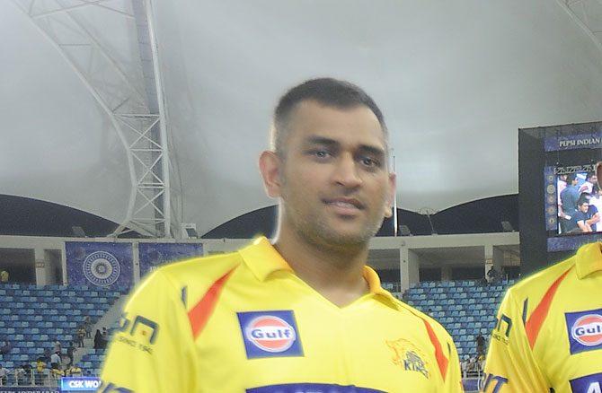 Chennai Super Kings captain MS Dhoni