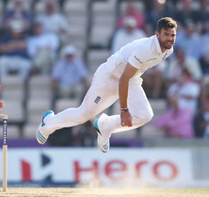 James Anderson of England