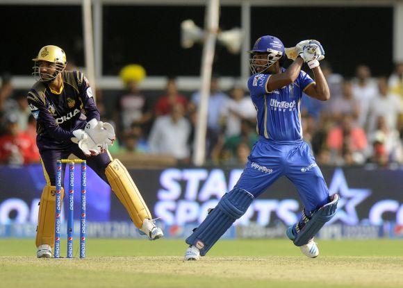 Sanju Samson in the IPL.