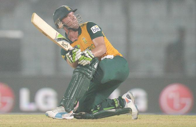 South Africa's AB de Villiers