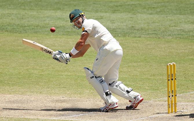 Shane Watson bats