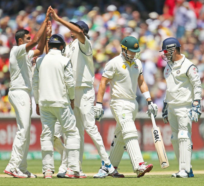 Ravichandran Ashwin of India celebrates