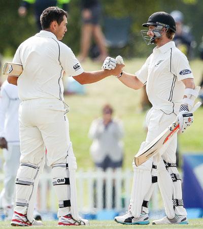 Ross Taylor and Kane Williamson