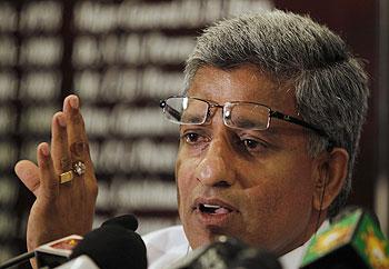 Sri Lanka Cricket (SLC) Secretary Nishantha Ranatunga