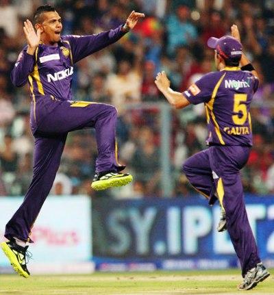 Sunil Narine and Gautam Gambhir