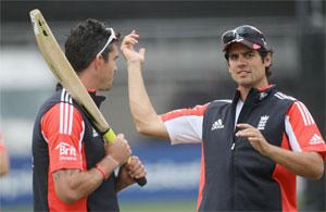 Kevin Pietersen and Alastair Cook