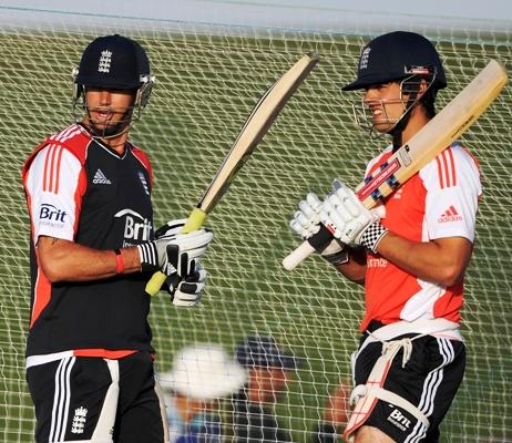 Kevin Pietersen and Alastair Cook