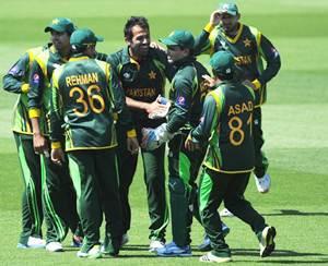 The Pakistan team