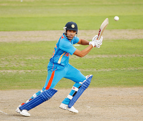 After hitting 72 in the game against the West Indies, Rohit Sharma has scored just one run more -- 76 runs -- in six innings!