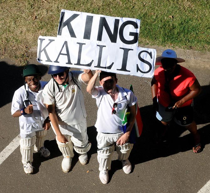 Fans of Jacques Kallis