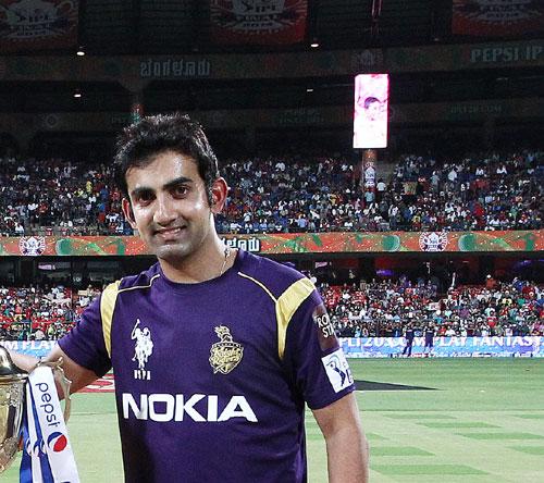 Kolkata captain Gautam Gambhir