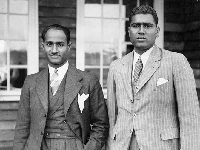Nazir Ali (left) and Mahomed Nissar
