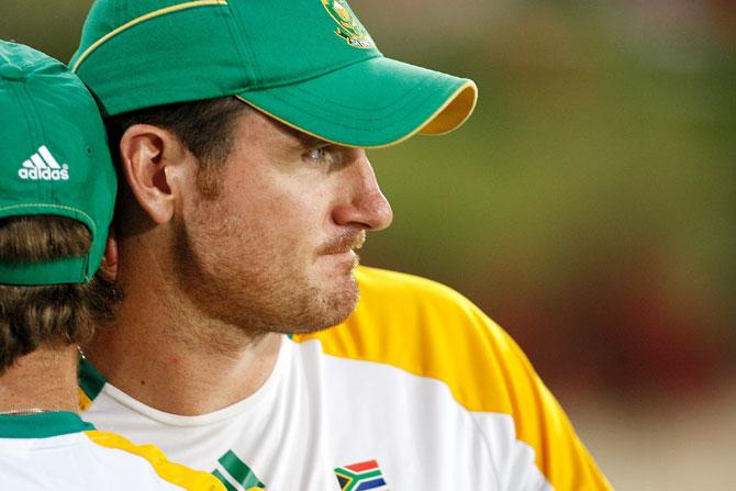 A glum Graeme Smith after the 2011 World Cup quarter-final against New Zealand