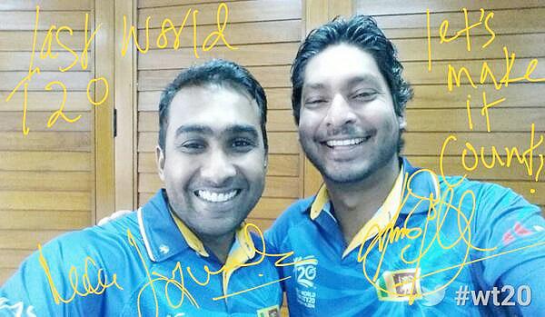 Mahela Jayawardene and Kumar Sangakkara