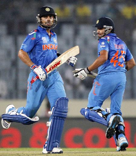 Virat Kohli and Rohit Sharma