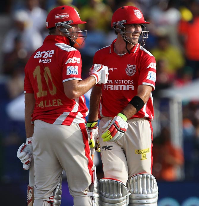 David Miller and Glenn Maxwell have been in top form
