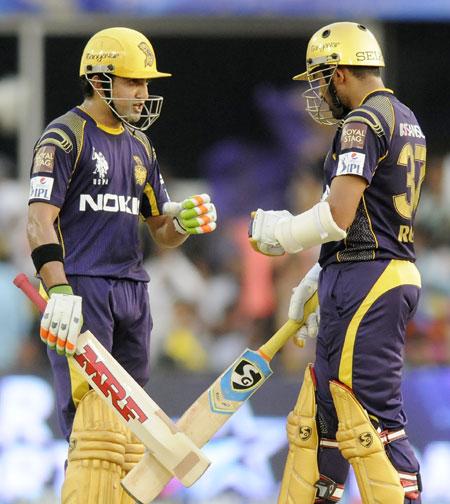 Gautam Gambhir and Robin Uthappa