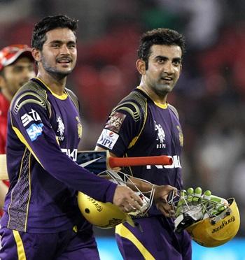 Gambhir steers KKR to a comprehensive win over KXIP