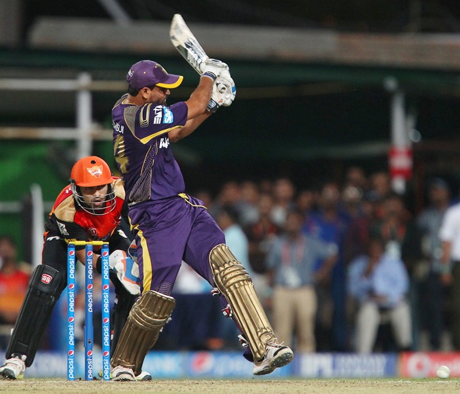 Yusuf Pathan in action