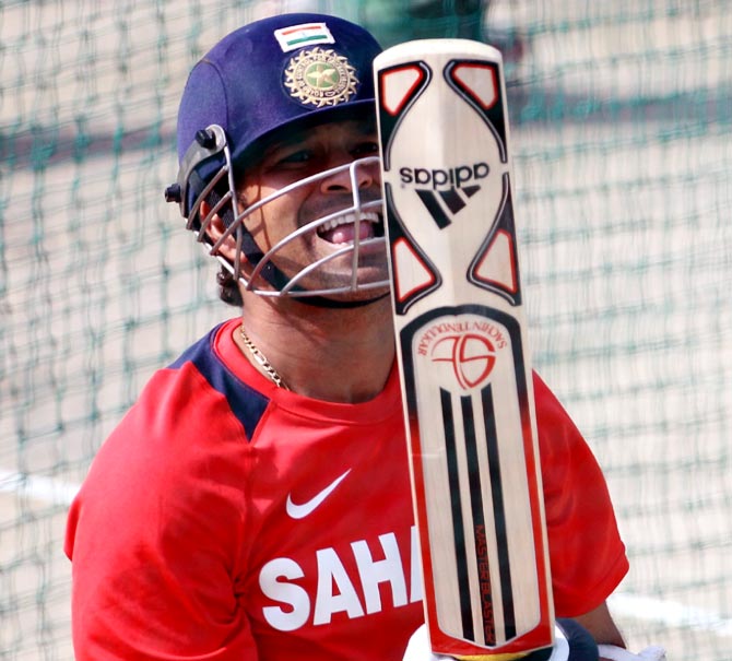 Revealed! Why Tendulkar never used lighter bat despite injuries - Rediff Cricket