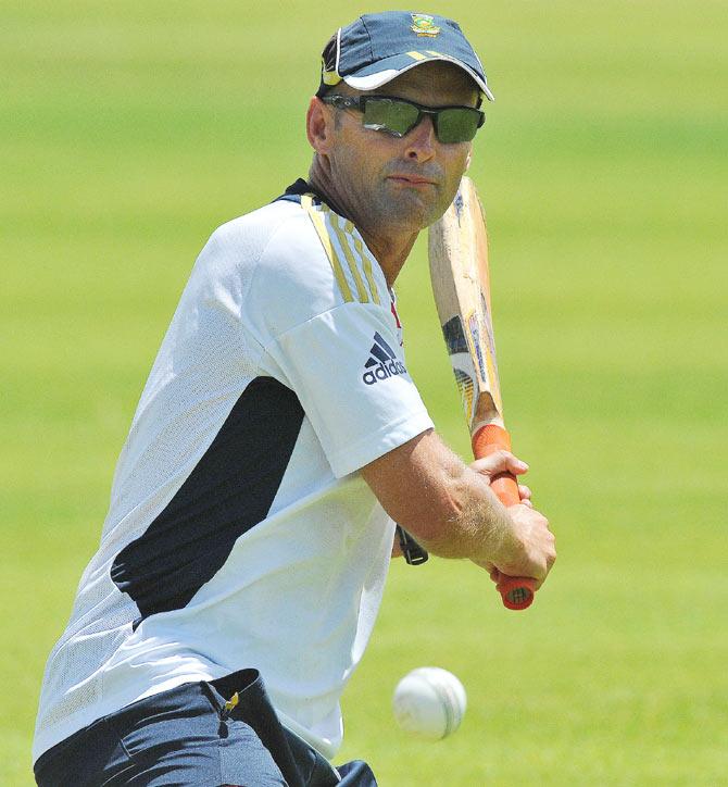 Gary Kirsten bats