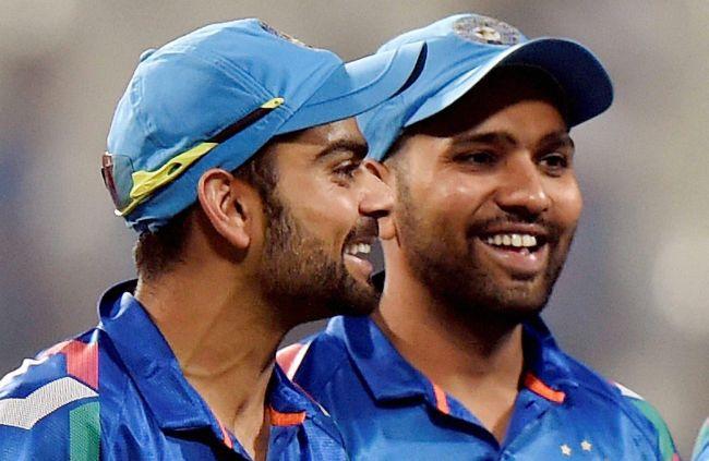 Virat Kohli and Rohit Sharma