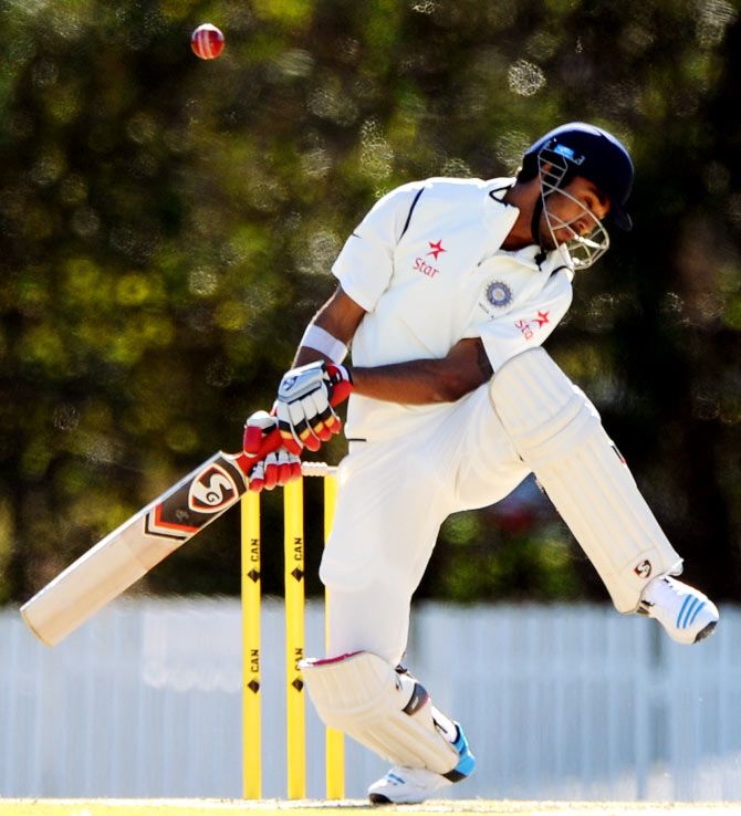 KL Rahul in action for India 'A'