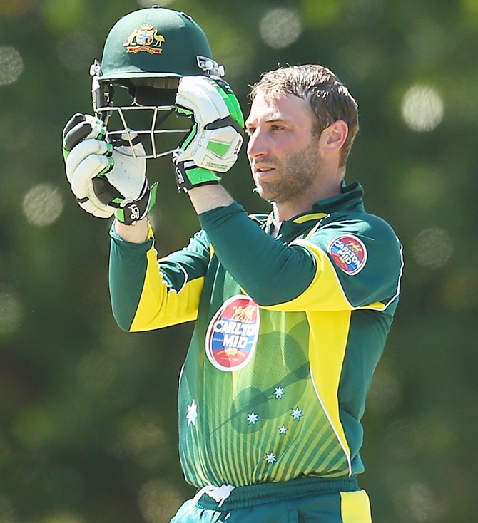 Phillip Hughes of Australia