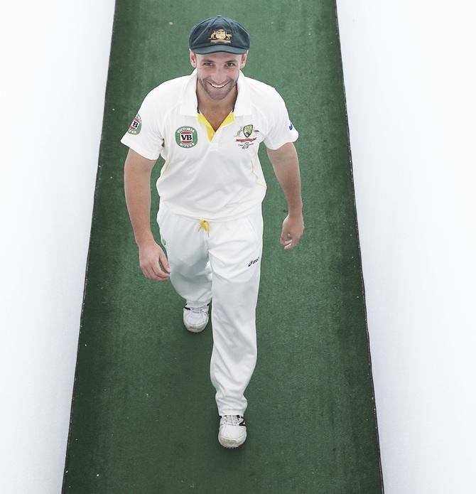 Phil Hughes of Australia