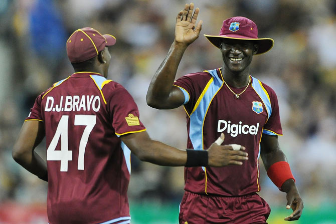 West Indies' Darren Sammy