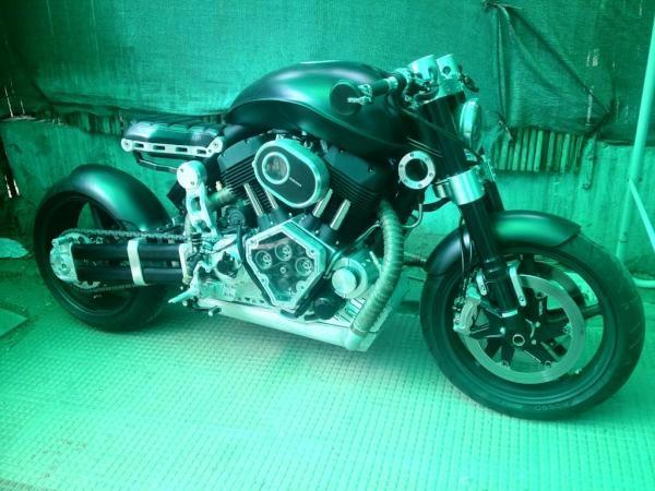 MS Dhoni's bike