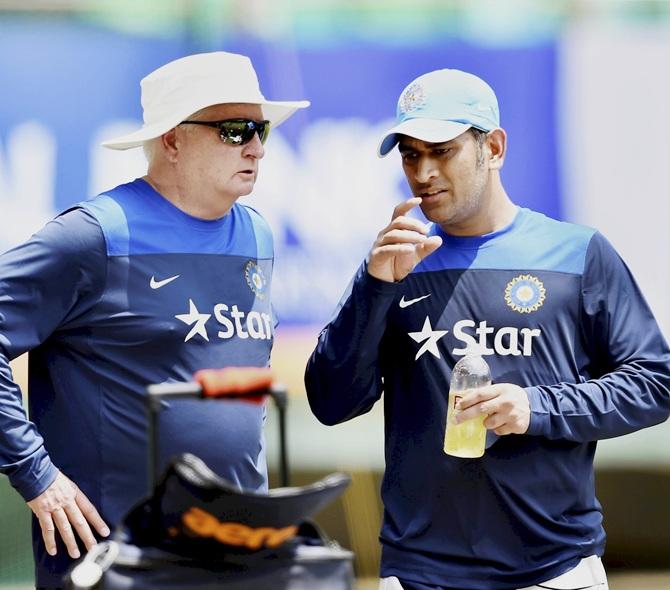 MS Dhoni, Duncan Fletcher