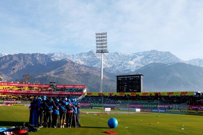 The HPCA stadium in Dharamsala