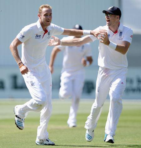 Stuart Broad and James Anderson