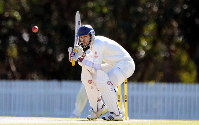 Naman Ojha in action for India 'A'